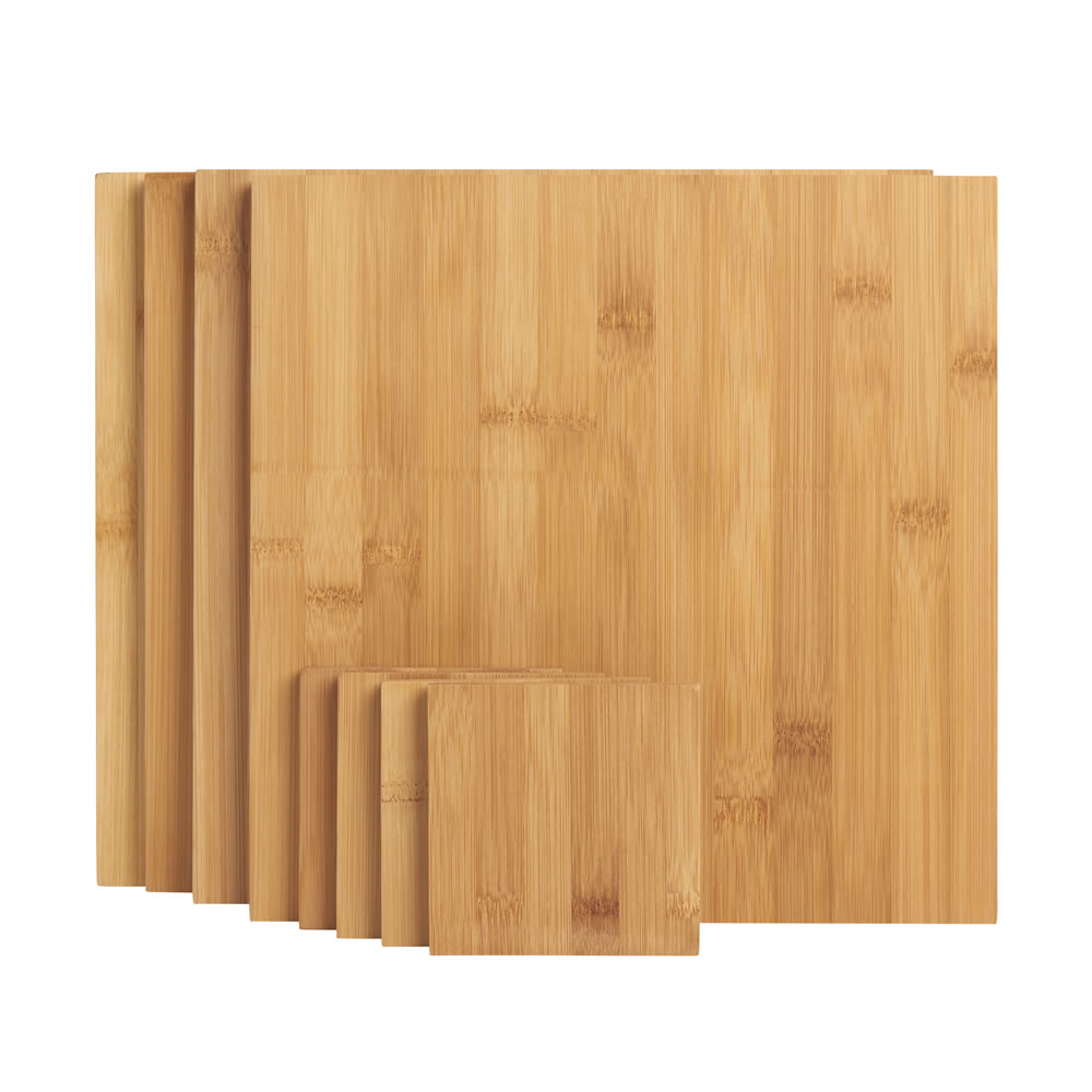 Wilko 8 pack Bamboo Coasters and Placemats Image