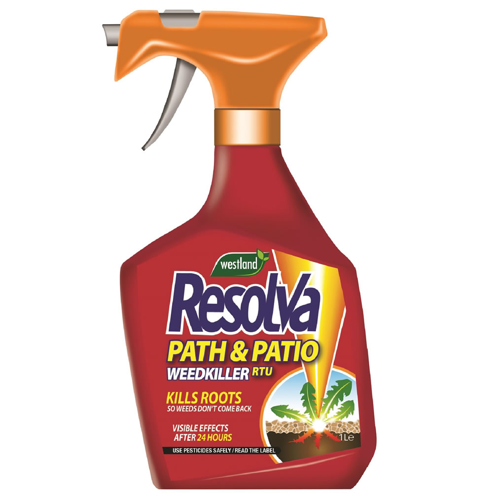 Resolva Ready To Use Path and Patio Weedkiller 1L Image 1