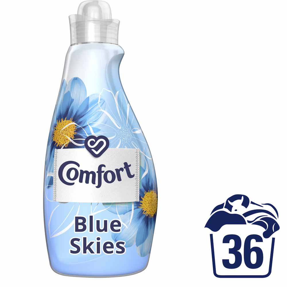 Comfort Blue Skies Fabric Conditioner 36 Washes 1.26L Image 1