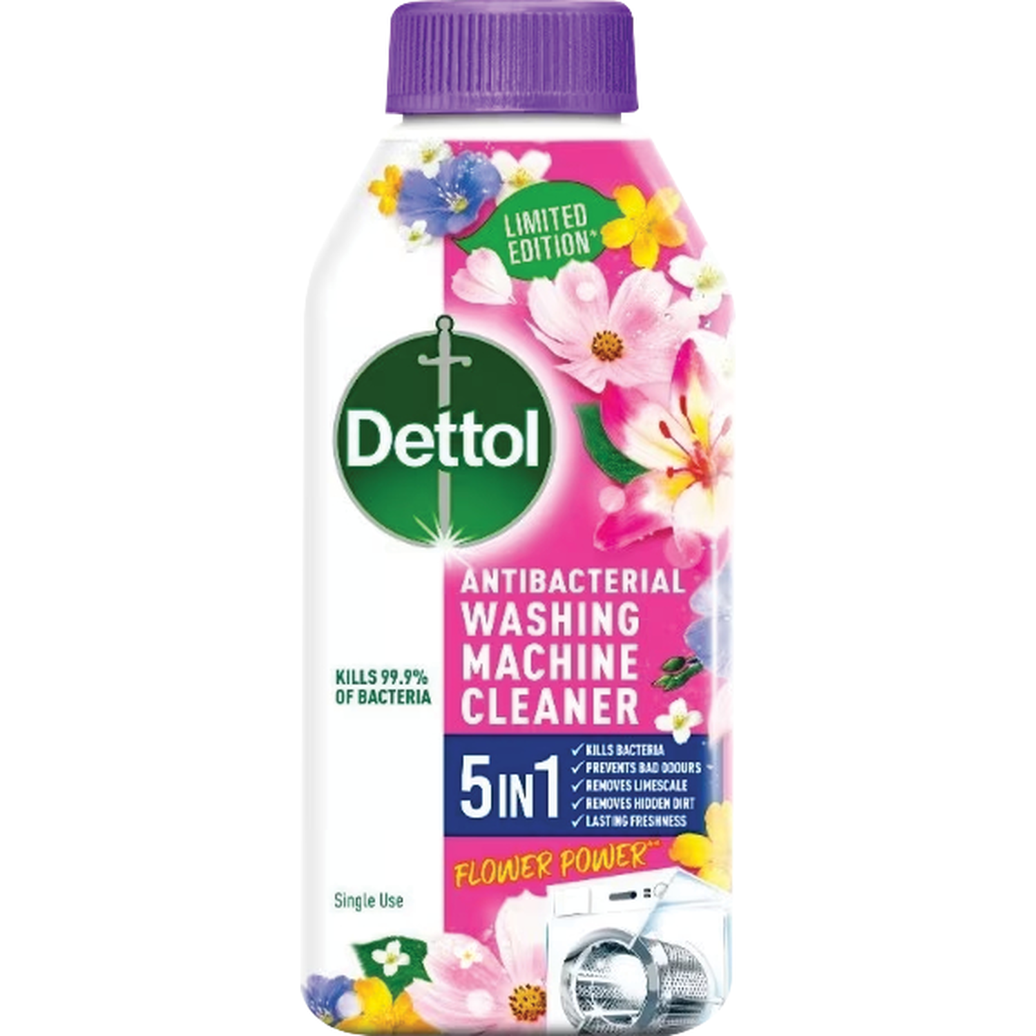 Dettol Machine Wash Cleaner - Flower Power Image