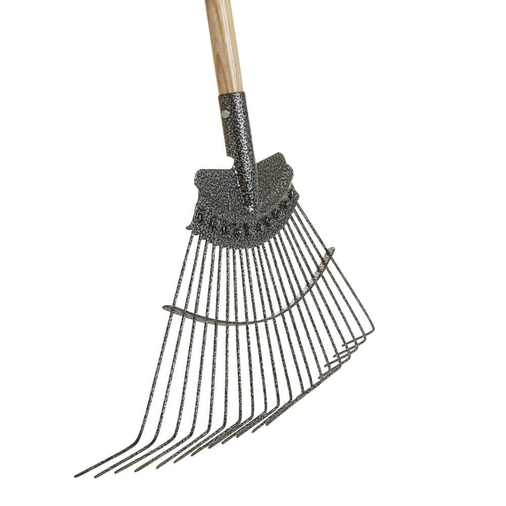 Wilko Carbon Steel Wire Leaf Rake Wilko