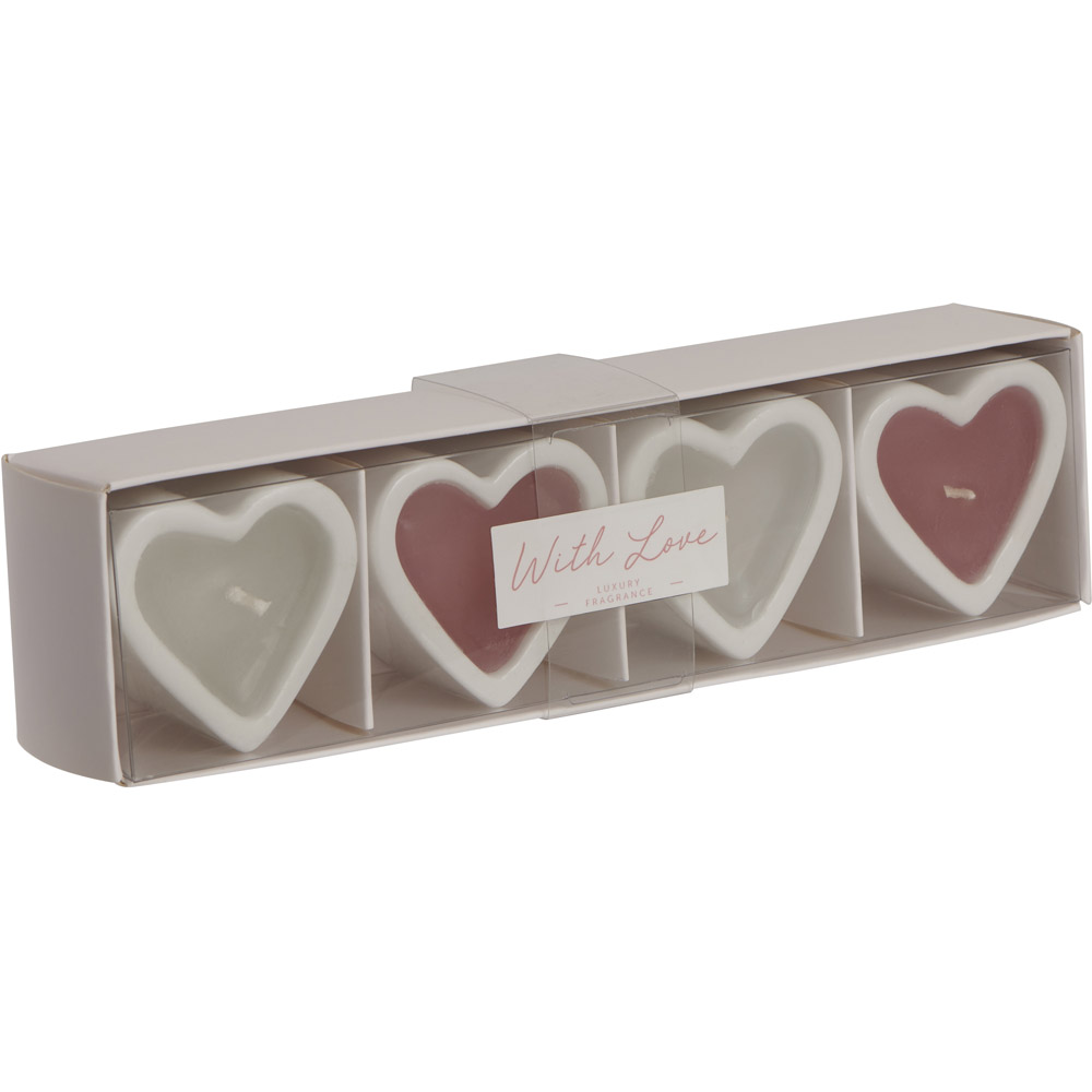 NaturesFragrance Heart Scented Tealights Image 2