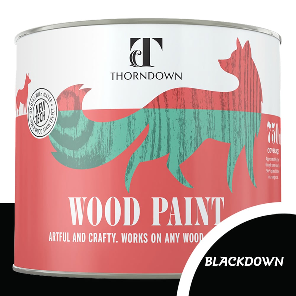 Thorndown Blackdown Satin Wood Paint 750ml Image 4