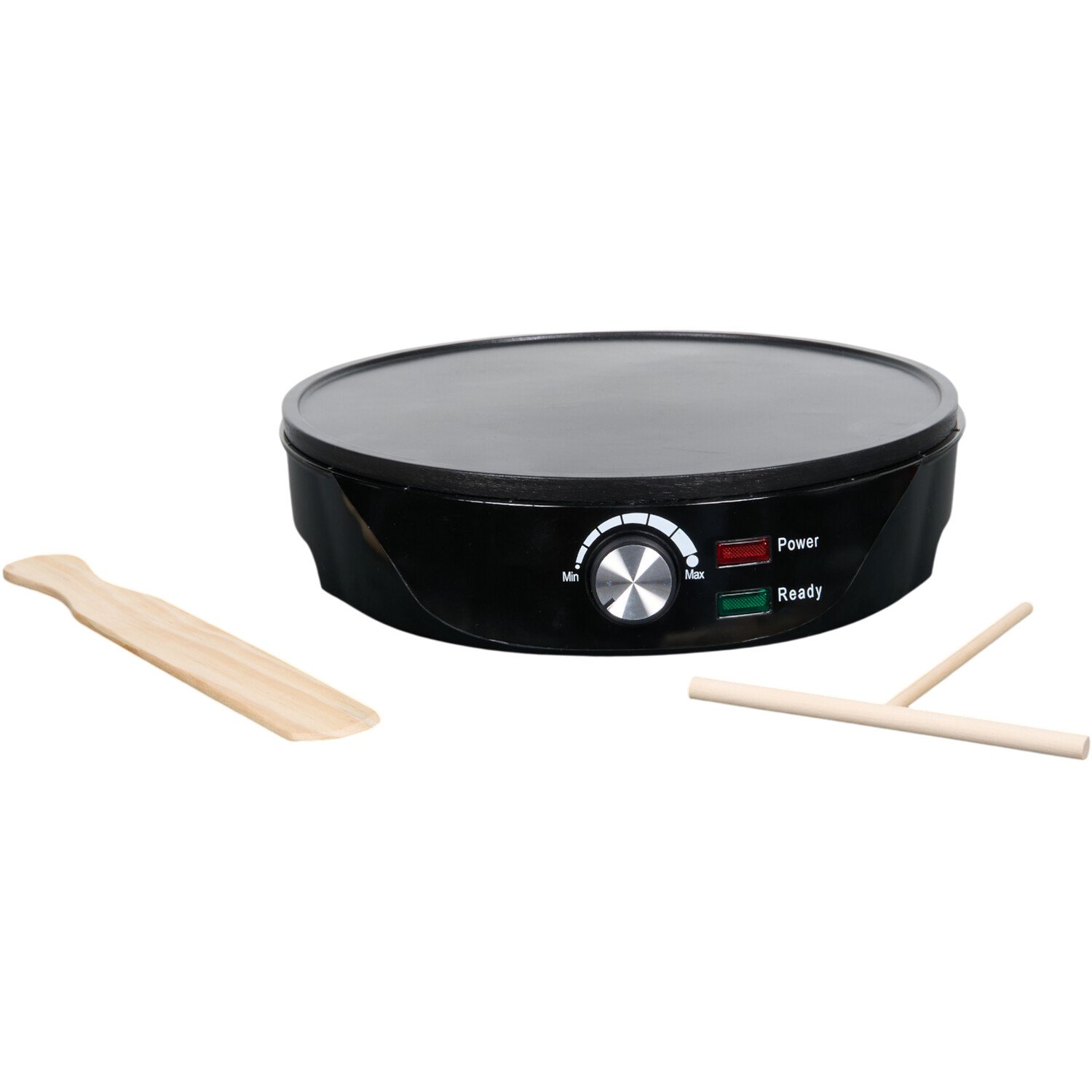 Non-Stick Crepe Maker Black Image 1