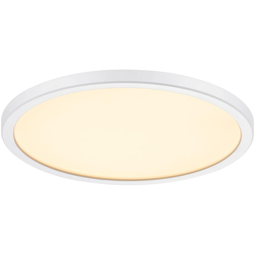 Nordlux Oja 24 2700K White LED Ceiling Light Image 1