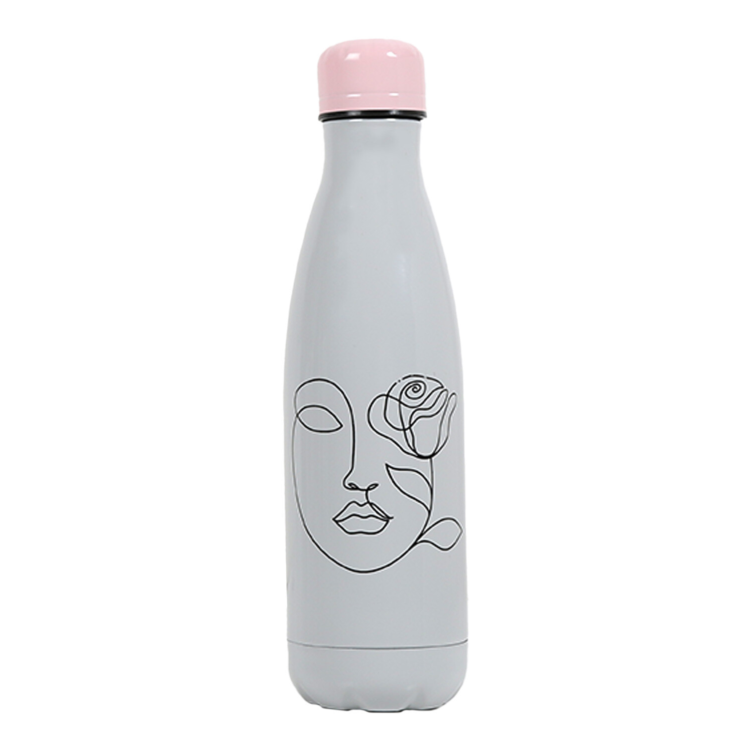 Abstract Face Stainless Steel Bottle 500ml Image
