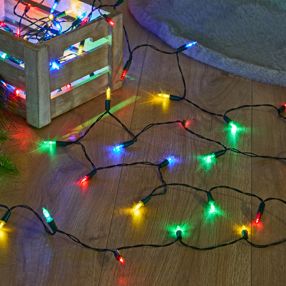 The Christmas Workshop 200 Multicolour Ultra Bright Christmas Tree Lights Image 5