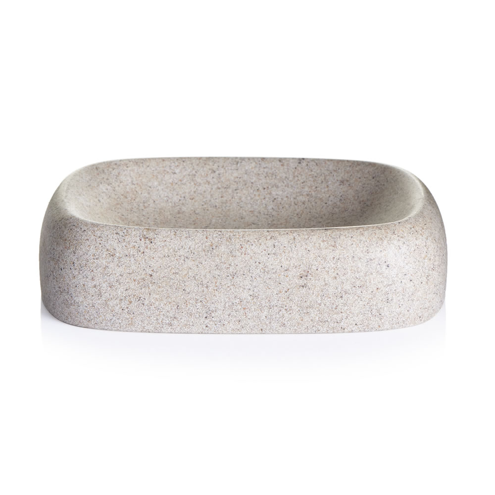 Wilko Soap Dish Sandstone Effect Wilko
