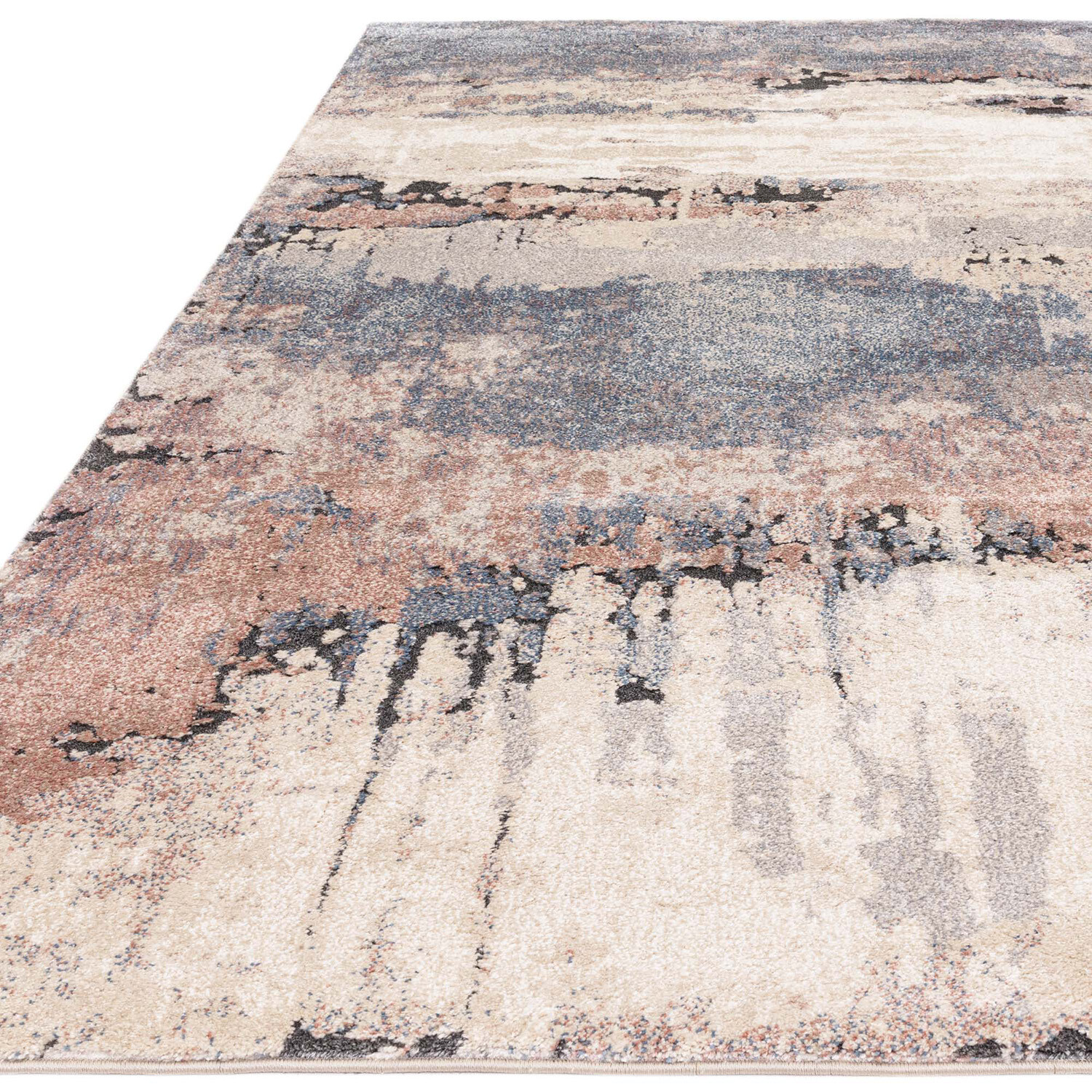 Pastel Abstract Rug 120cm Image 2