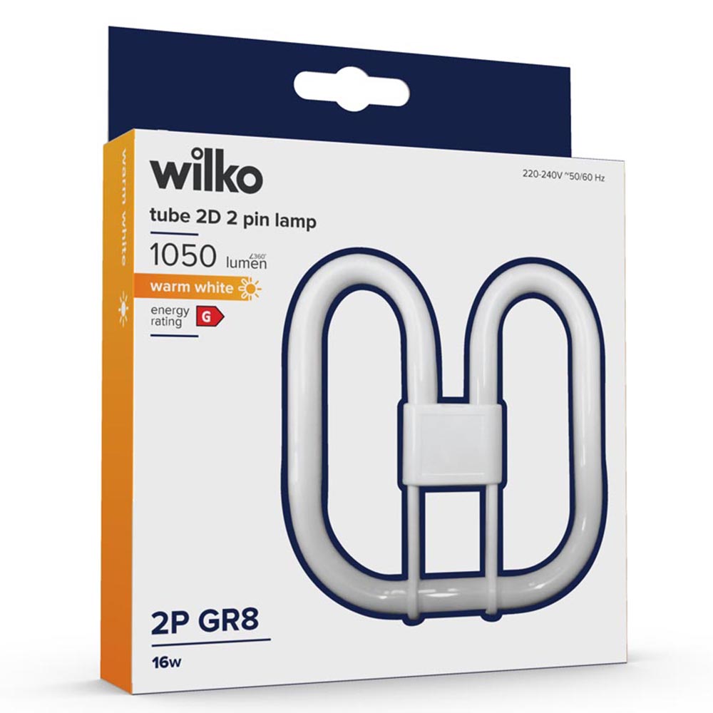 Wilko 2p Gr8 2d 2 Pin 16w Low Energy