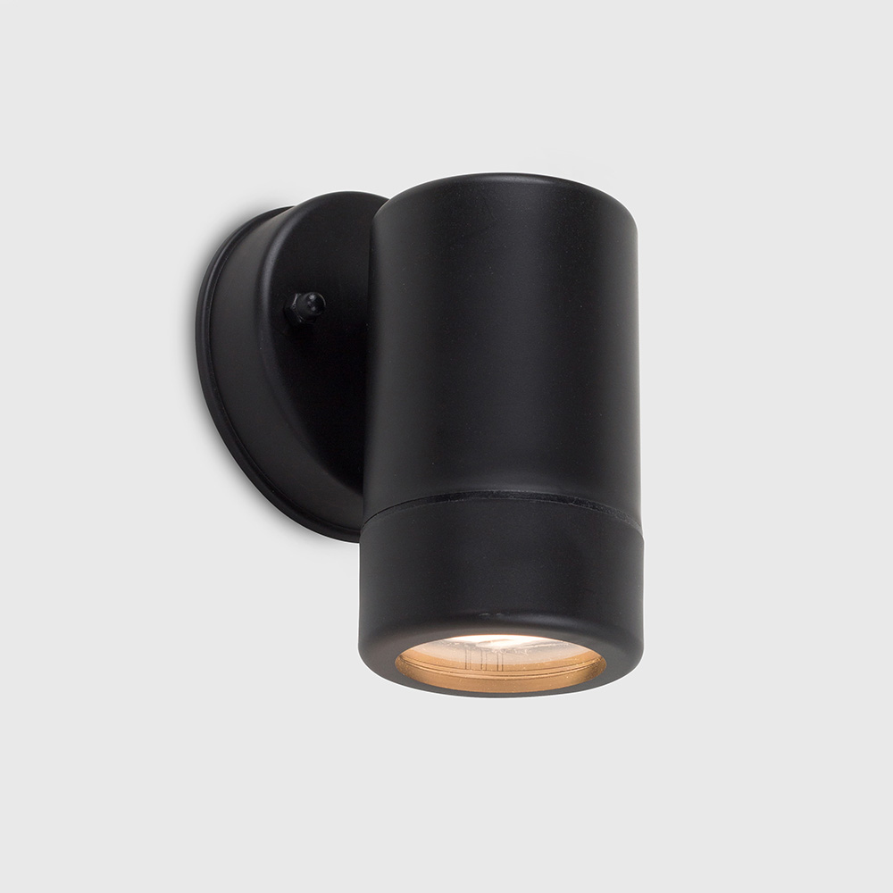 ValueLights Mellor Black Outdoor Wall Downlight with Dusk till Dawn Sensor Image 4