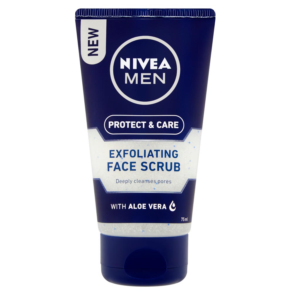 Nivea Men Protect & Care Exfoliating Face Scrub 75ml Image 1