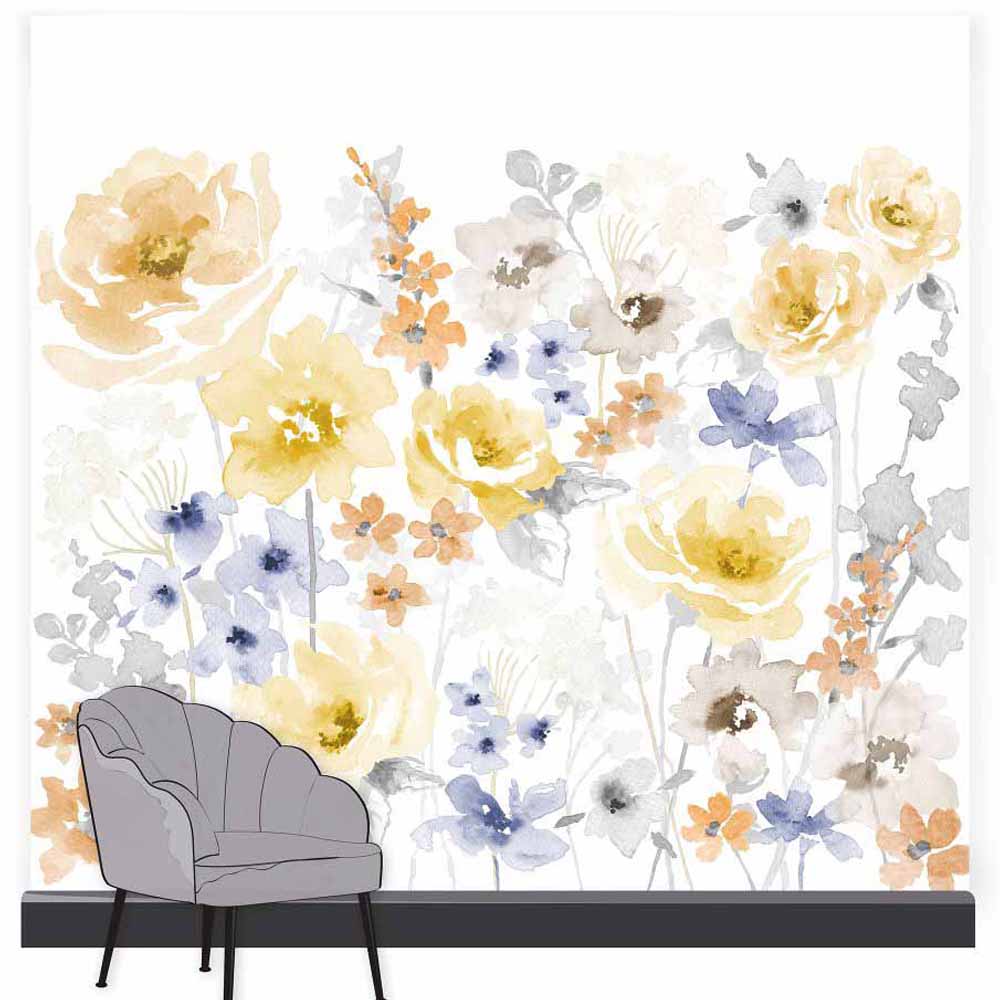Art For The Home Fleur Summer Wall Mural Image 1