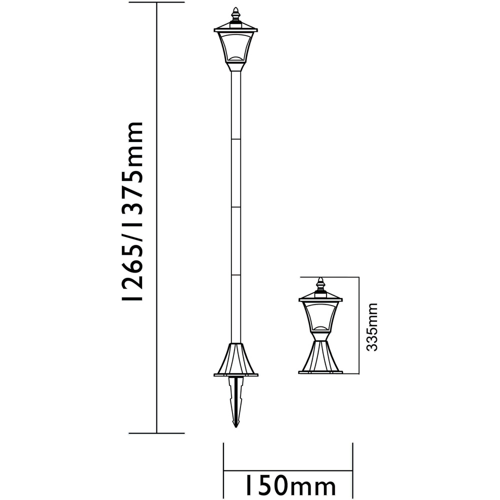 Luxform Casablanca Solar Lamp Light Image 8