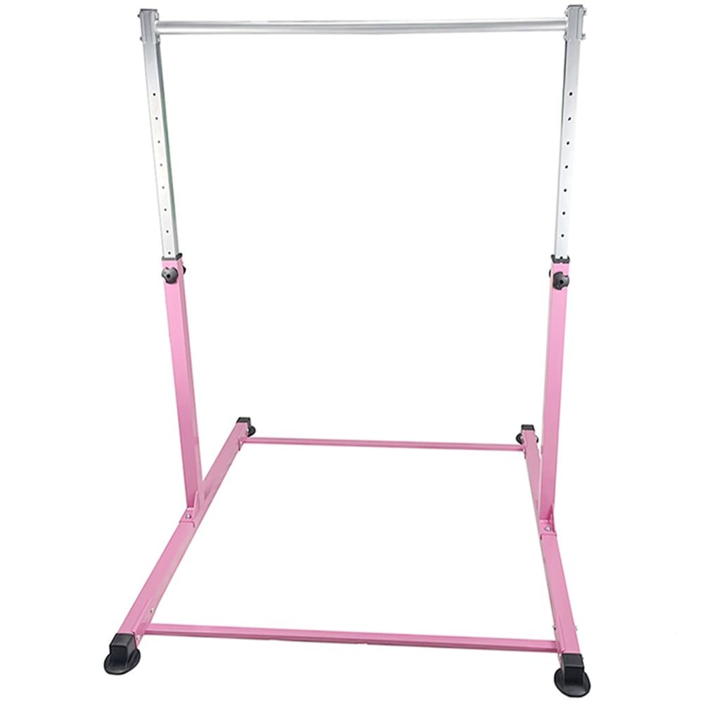 Gr8 Home Pink Adjustable Gymnastics Horizontal Kip Bar Image 1