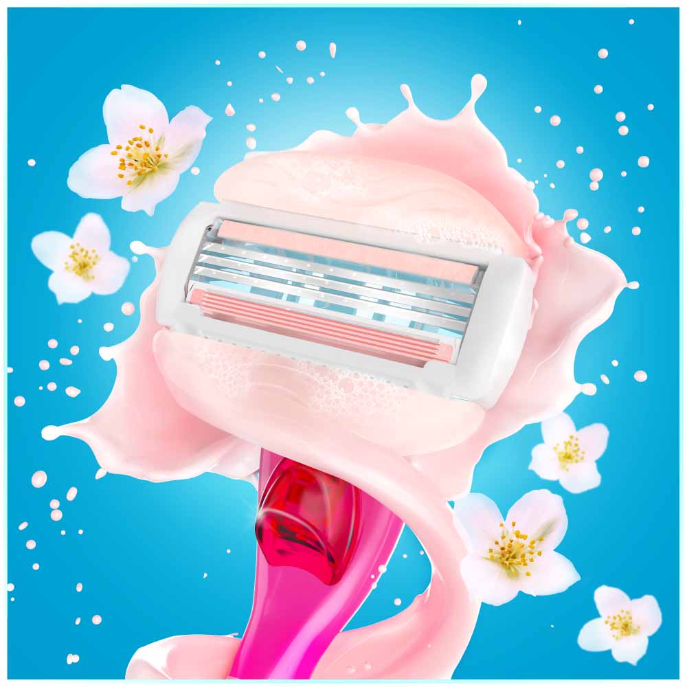 Gillette Venus Spa Breeze Womens Razor Blade Refills 4 pack Image 7