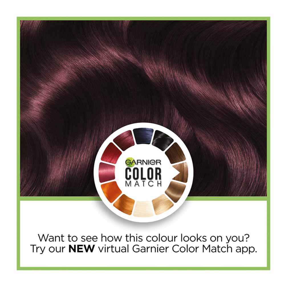 Garnier Nutrisse Deep Burgundy Red 4.26 Permanent Hair Dye Image 4