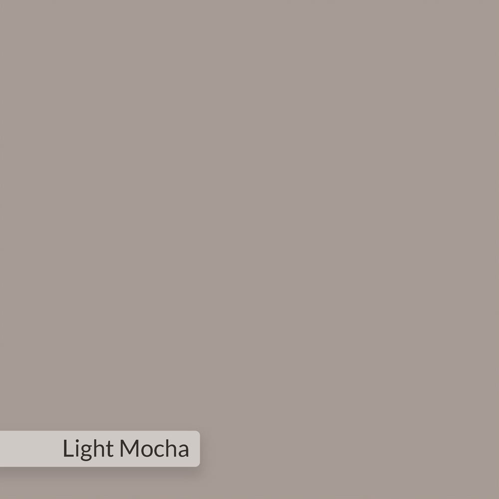 Decortie Echo 2 Shelf Mocha Grey Metal Frame Modern TV Unit Image 7