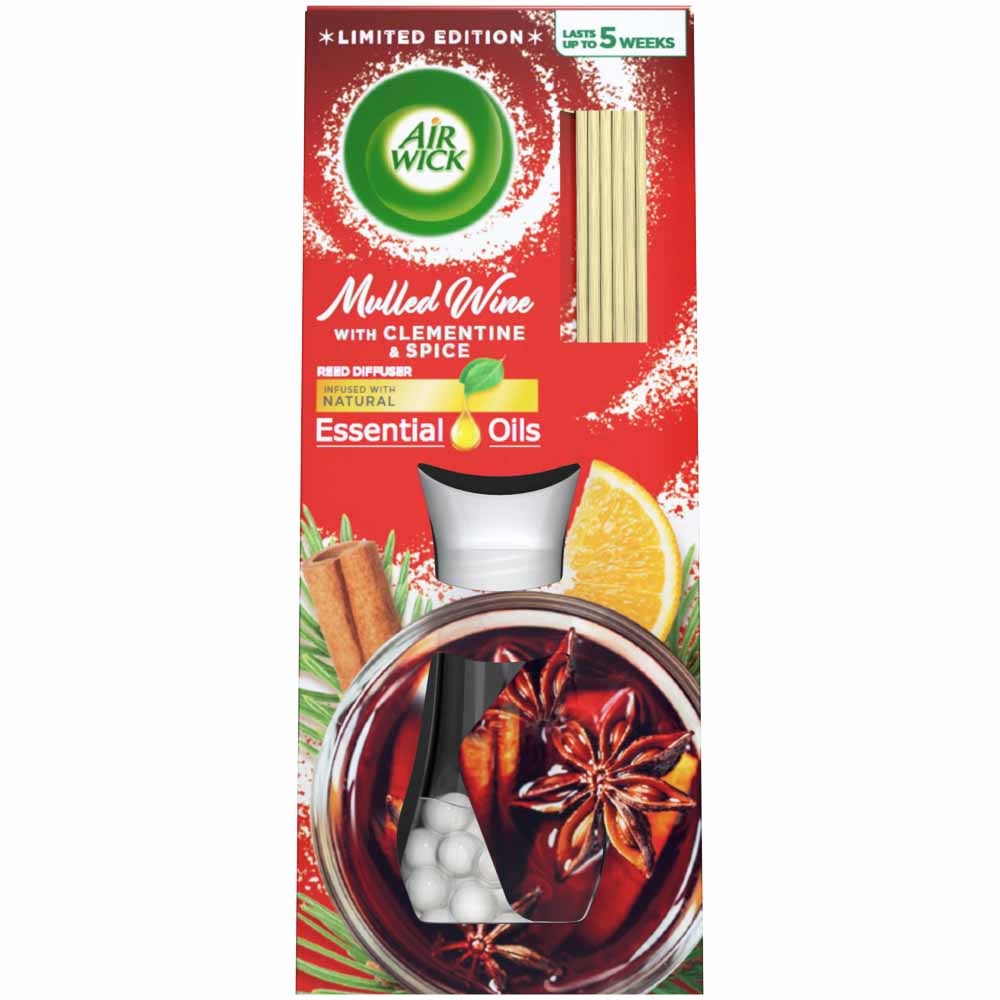 AirWick Mulled Wine Reed Diffuser Wilko