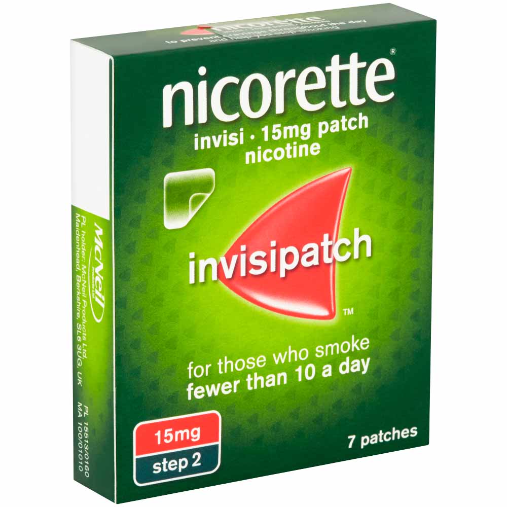 Nicorette Invisi Patch 15mg 7 pack Image 3