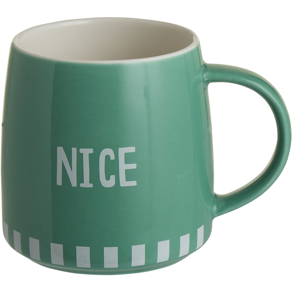 Wilko Nice List Mug Image 1