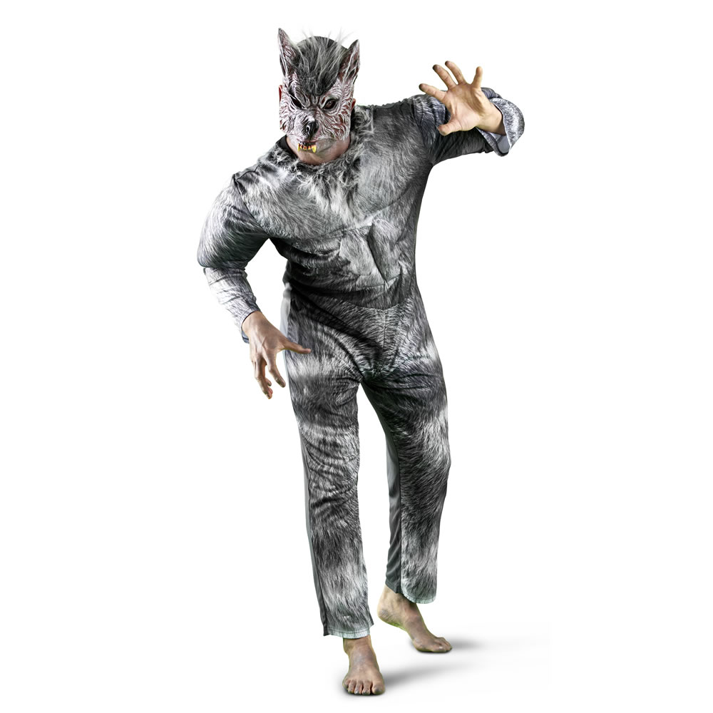 Wilko Werewolf Costume Size Medium / Large Image 2