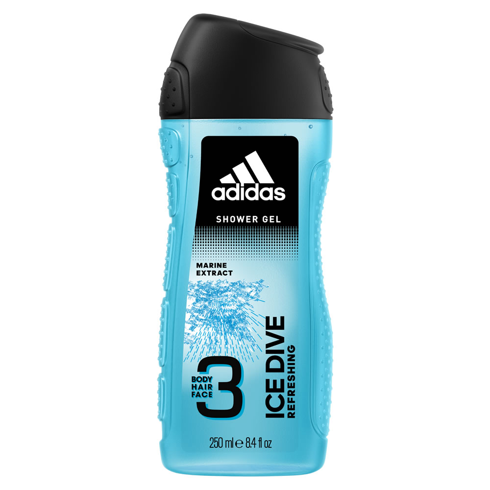 Adidas Shower Gel Ice Dive 250ml Image