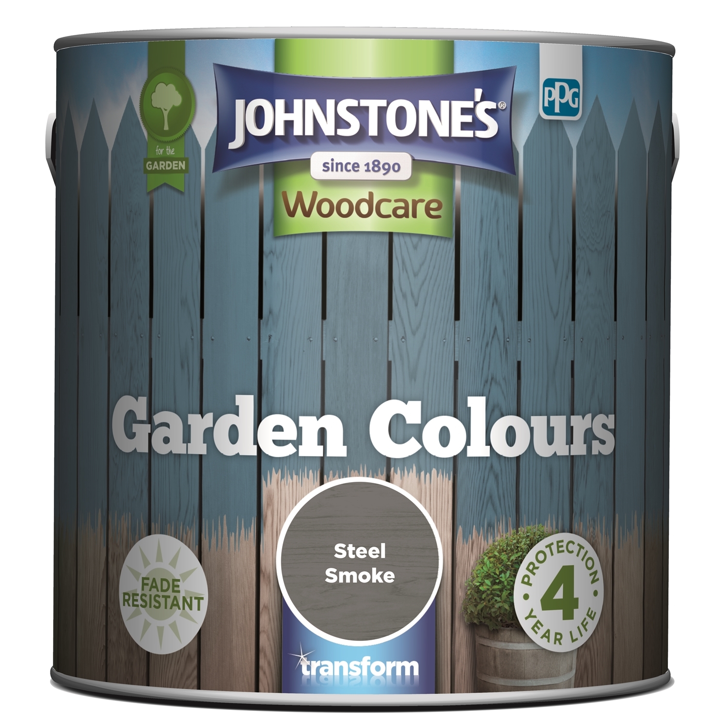 Johnstone's Garden Colour - Steel Smoke Image 2