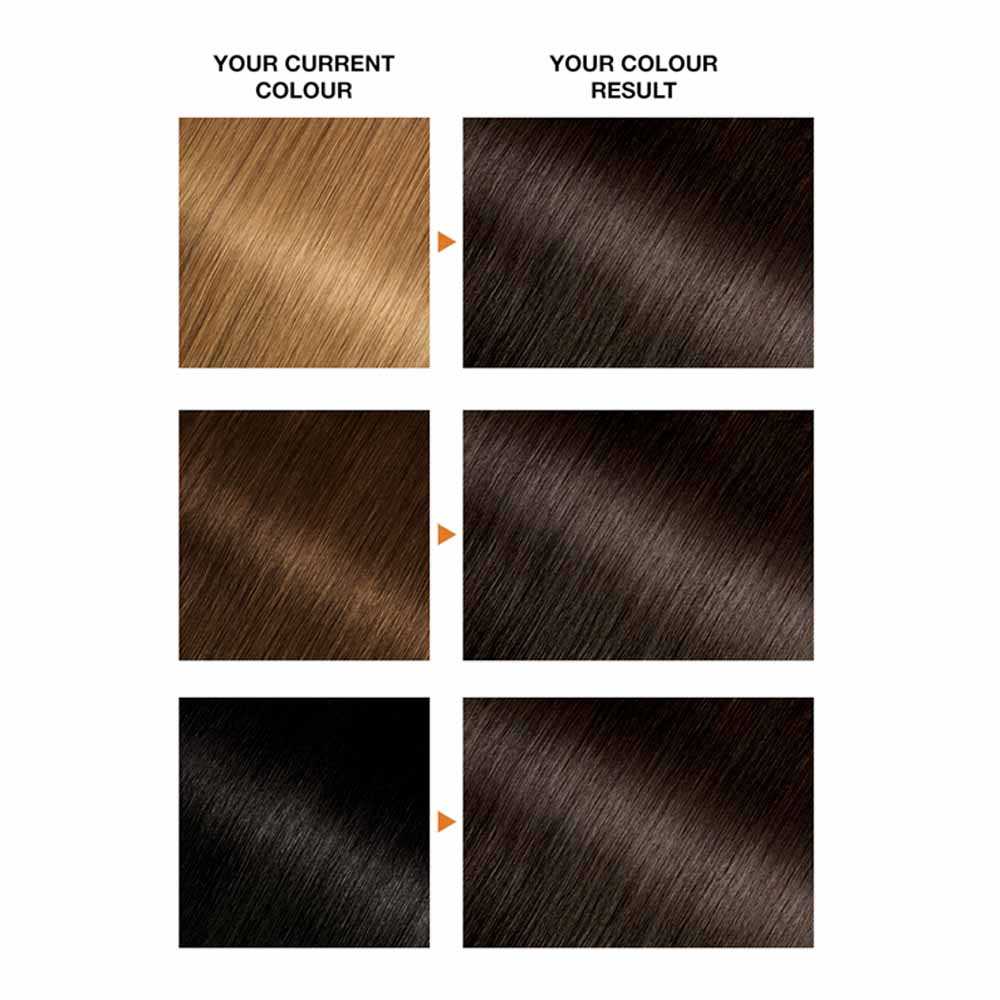 Garnier Belle Color 4 Natural Dark Brown Permanent Hair Dye Image 4