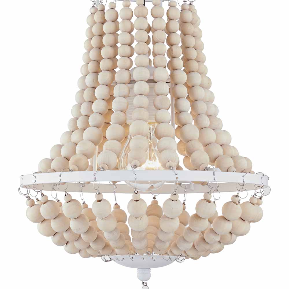 Home123 Lacy Beaded Ceiling Light Image 4