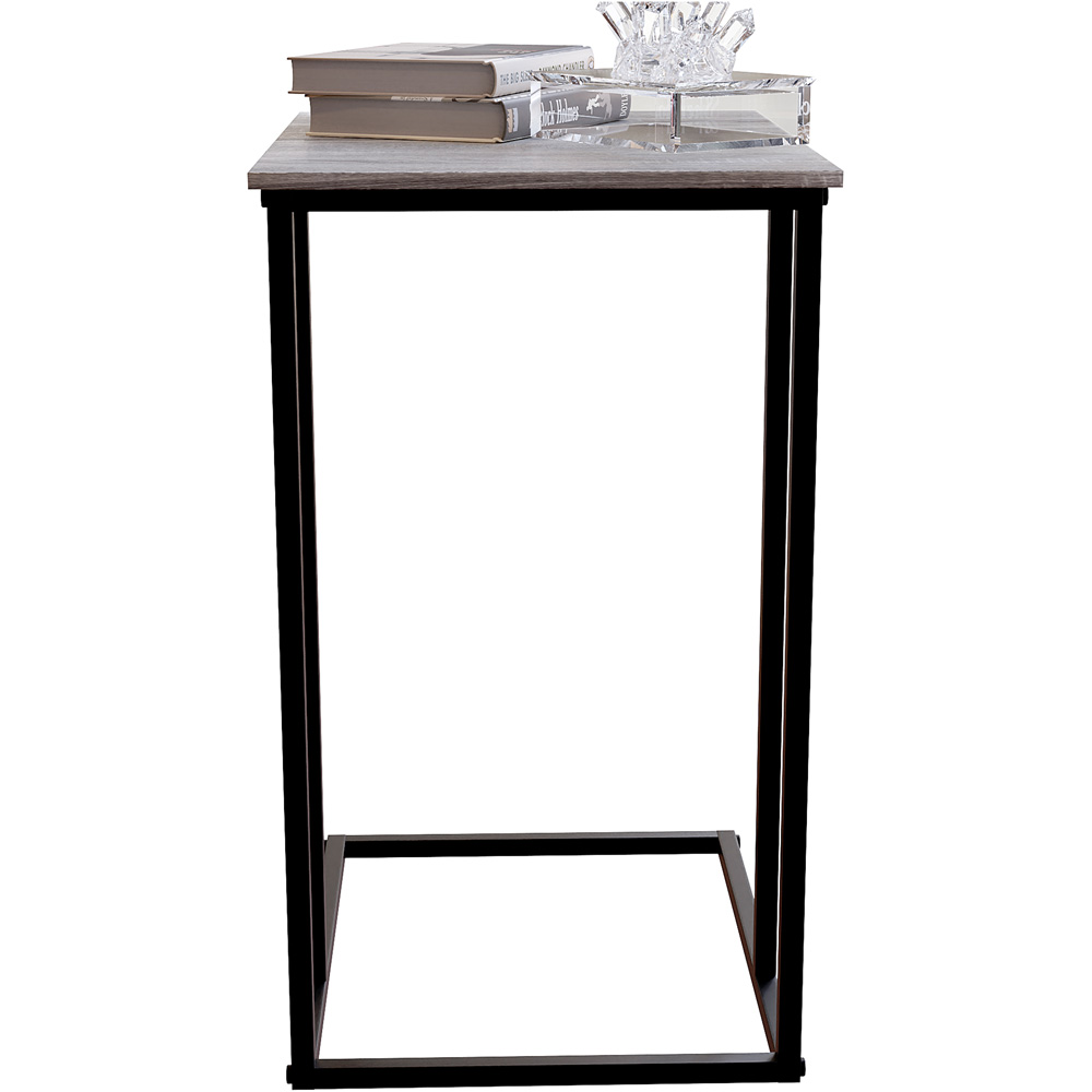 Vida Designs Brooklyn Grey Side Table Image 6