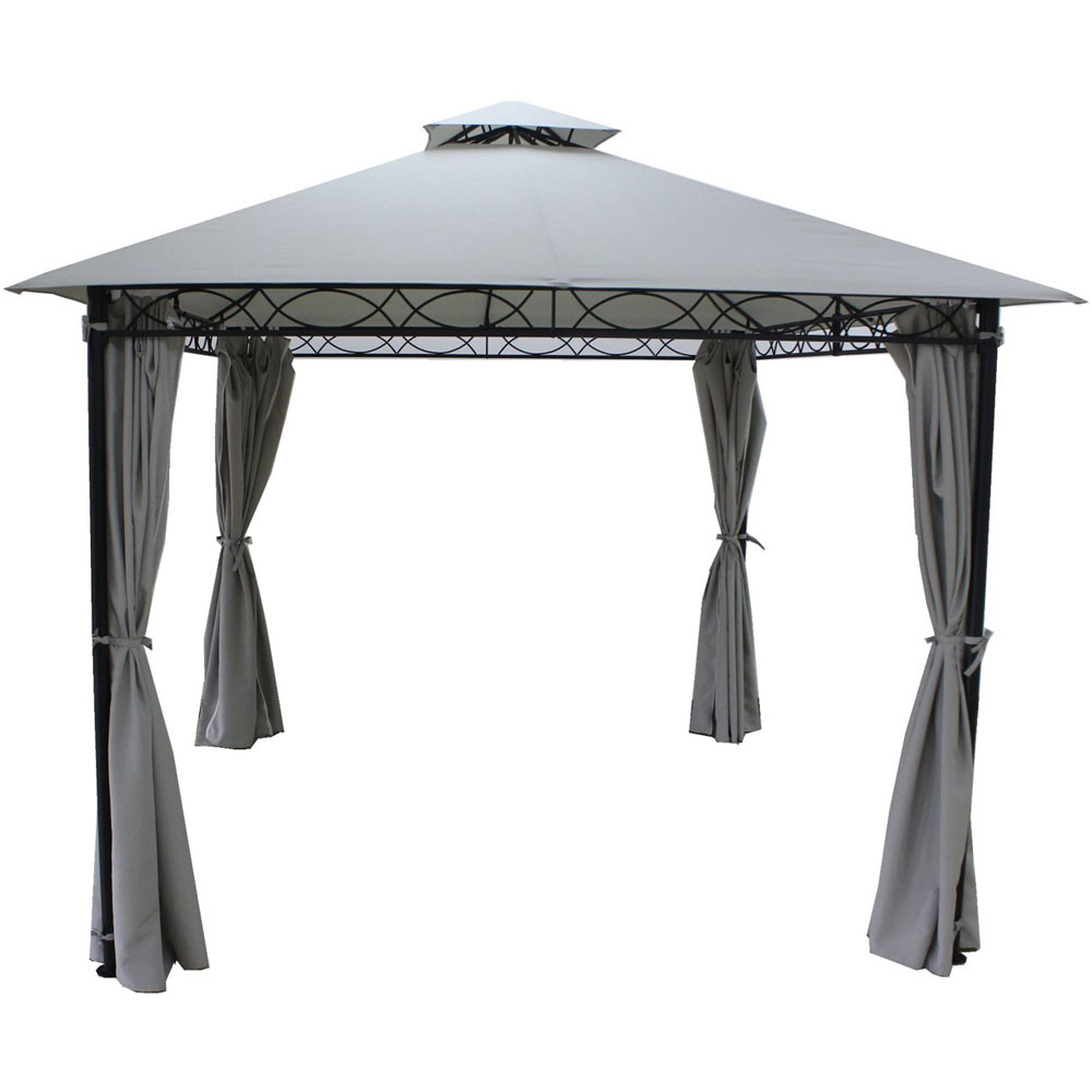 Glendale Marco Polo 3 x 3m Grey Garden Gazebo Image 2