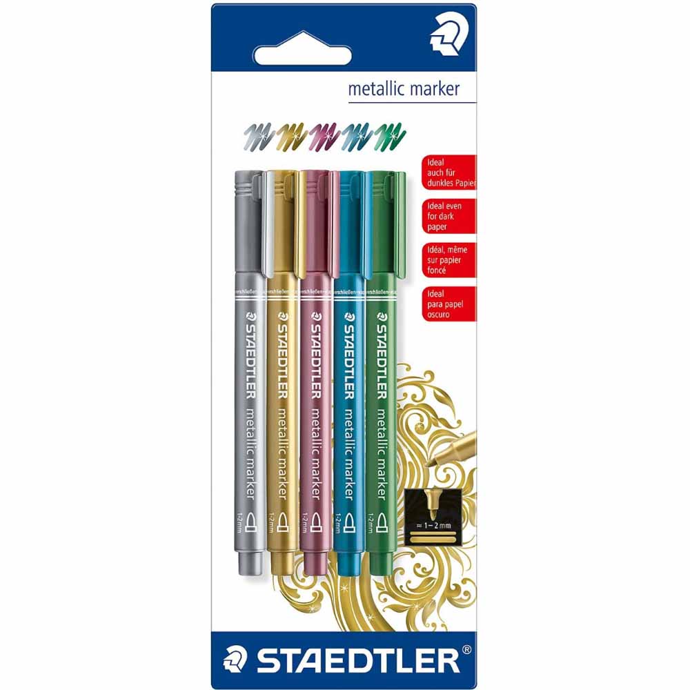 Staedtler Metallic Markers 5 pack Image