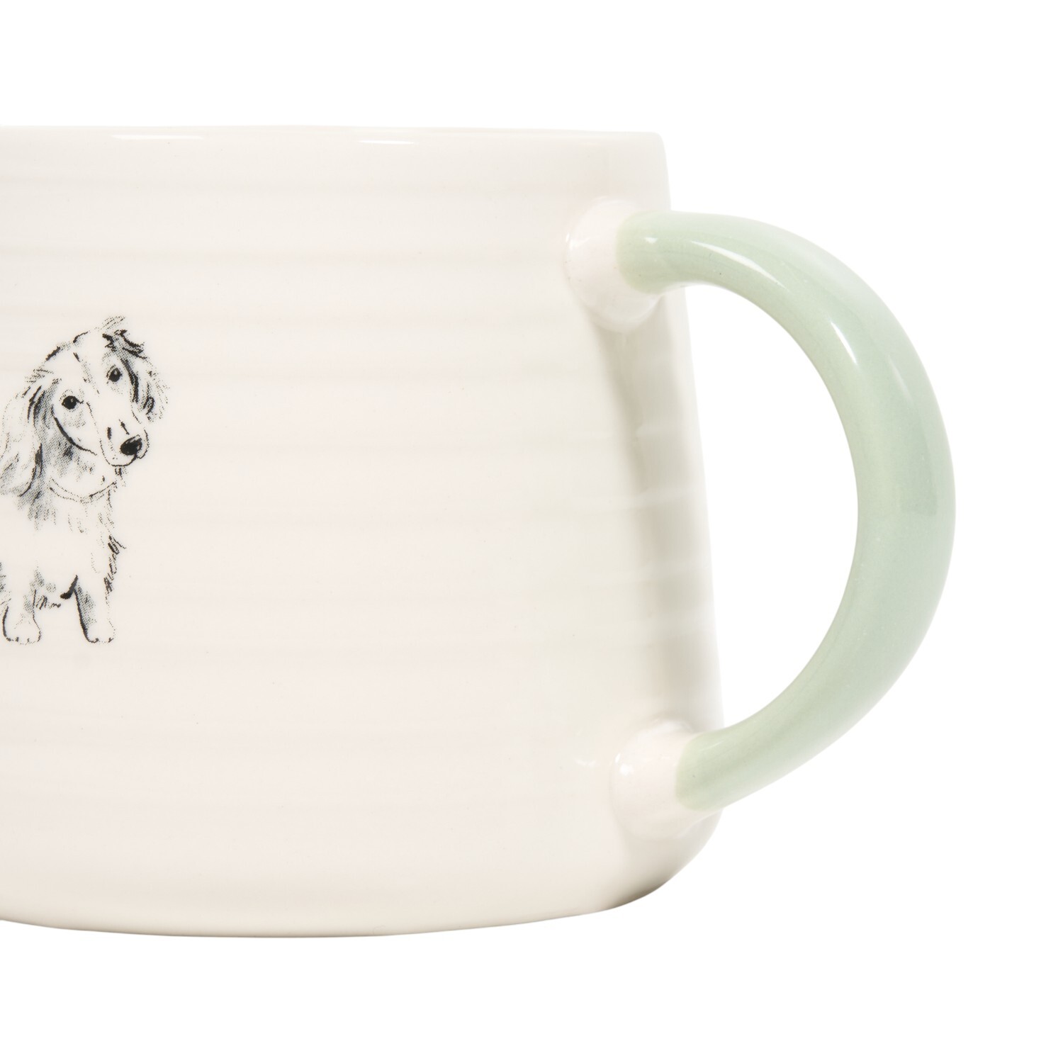 Waggy Tails Ribbed Mug Image 7