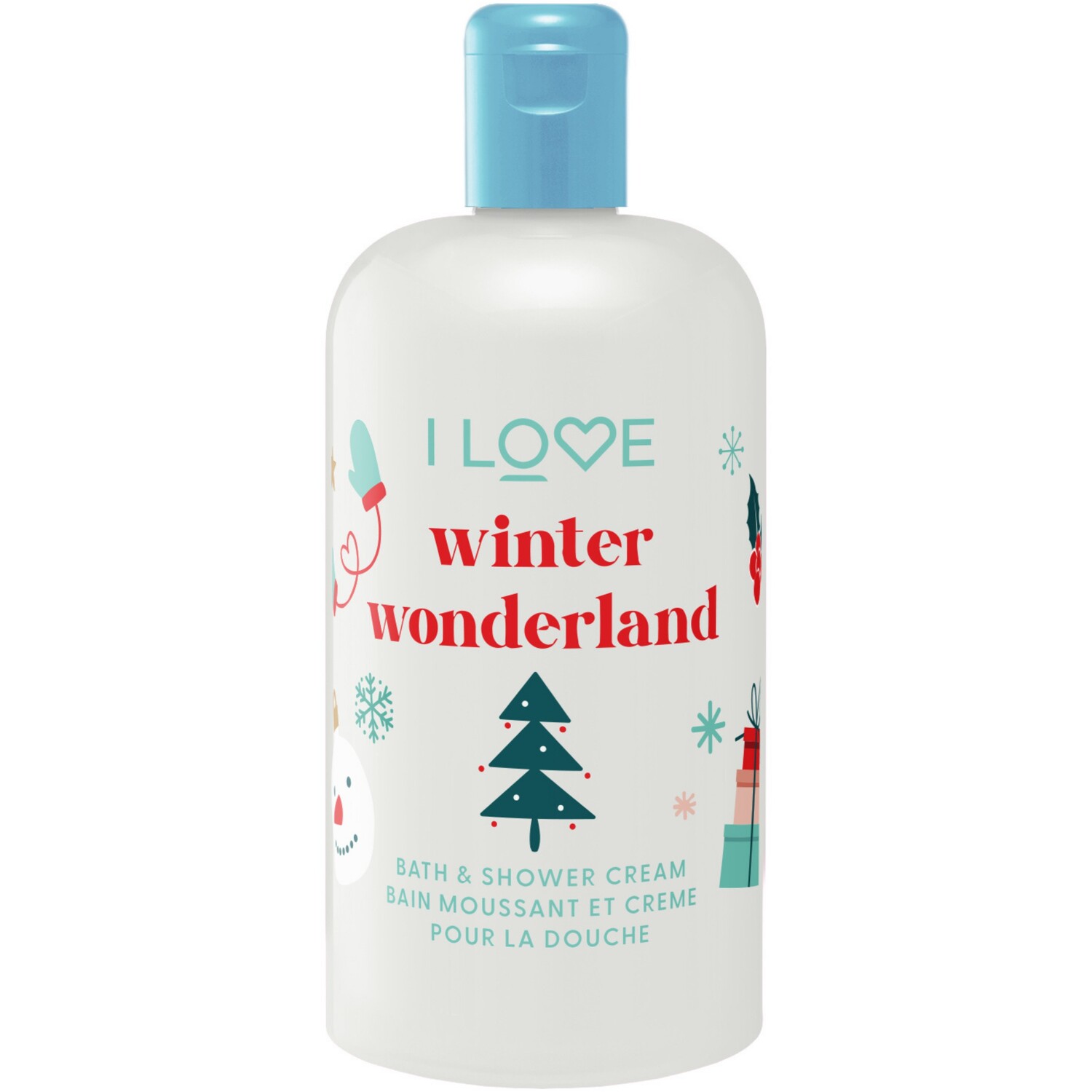 I Love Winter Wonderland Bath and Shower Cream 500ml Image