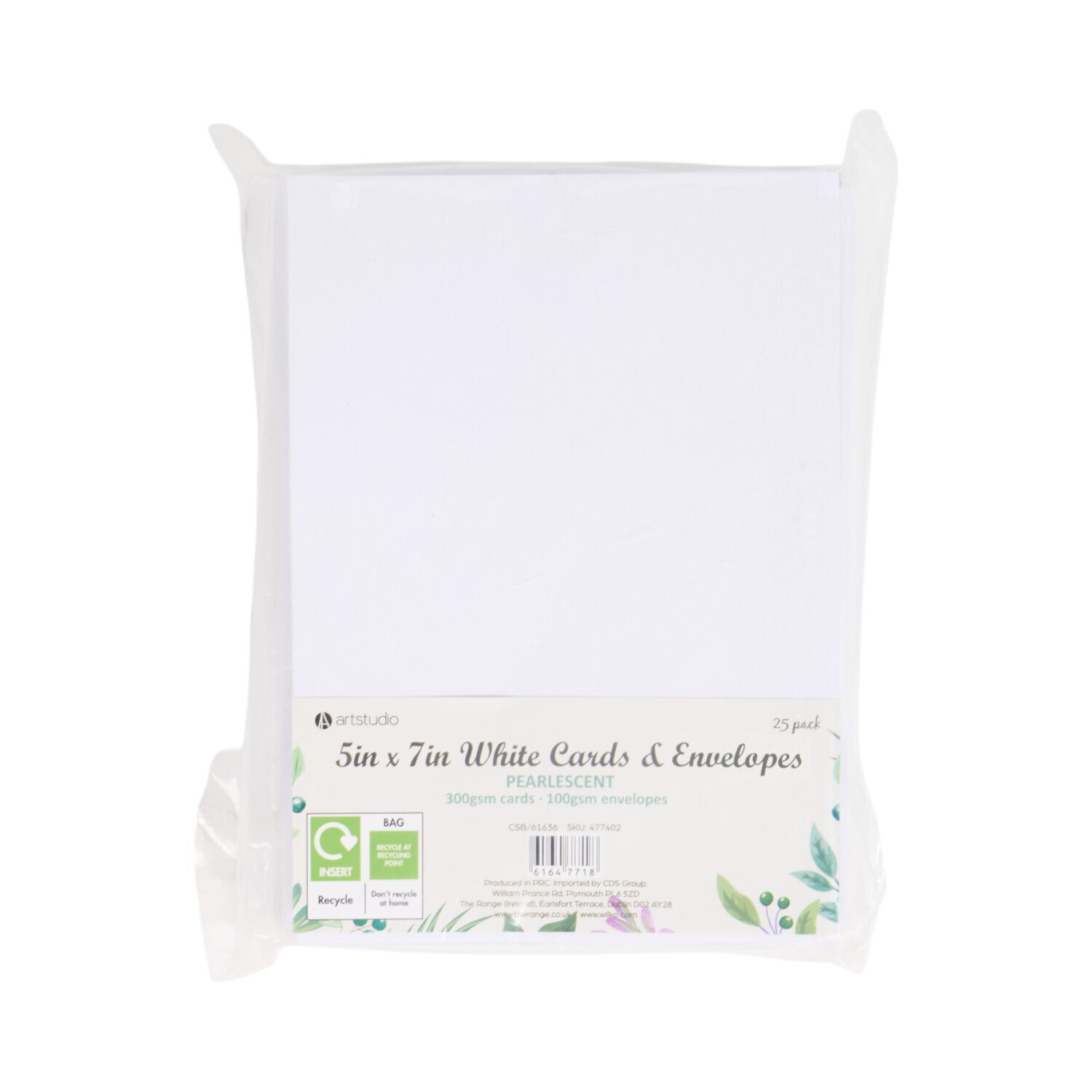 Pack of 25 Cards and EnvelopesA6 Image 1