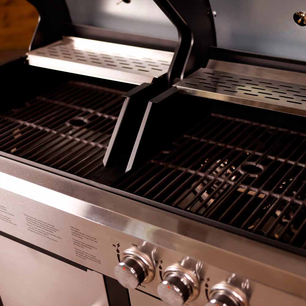 Charles Bentley Gas BBQ Flame Tamer 4pk Wilko