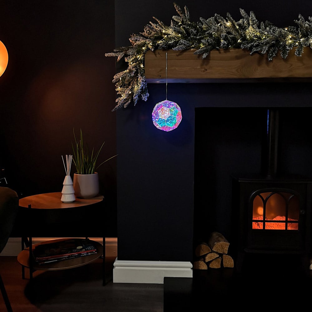 Samuel Alexander Light Up Christmas Dream Ball 15cm Image 7