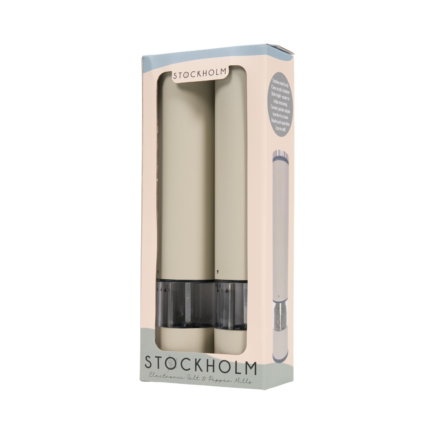 Set of 2 Electric Salt and Pepper Mills Image 8