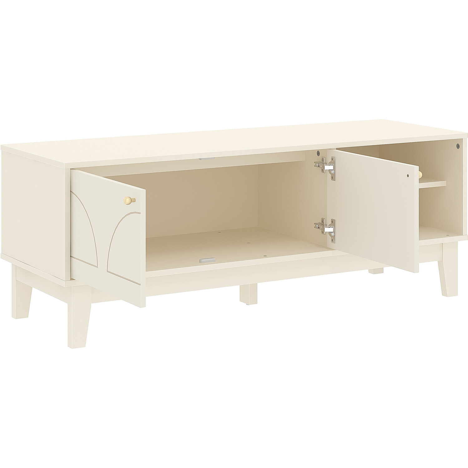 Florence TV Unit - Ivory Image 10
