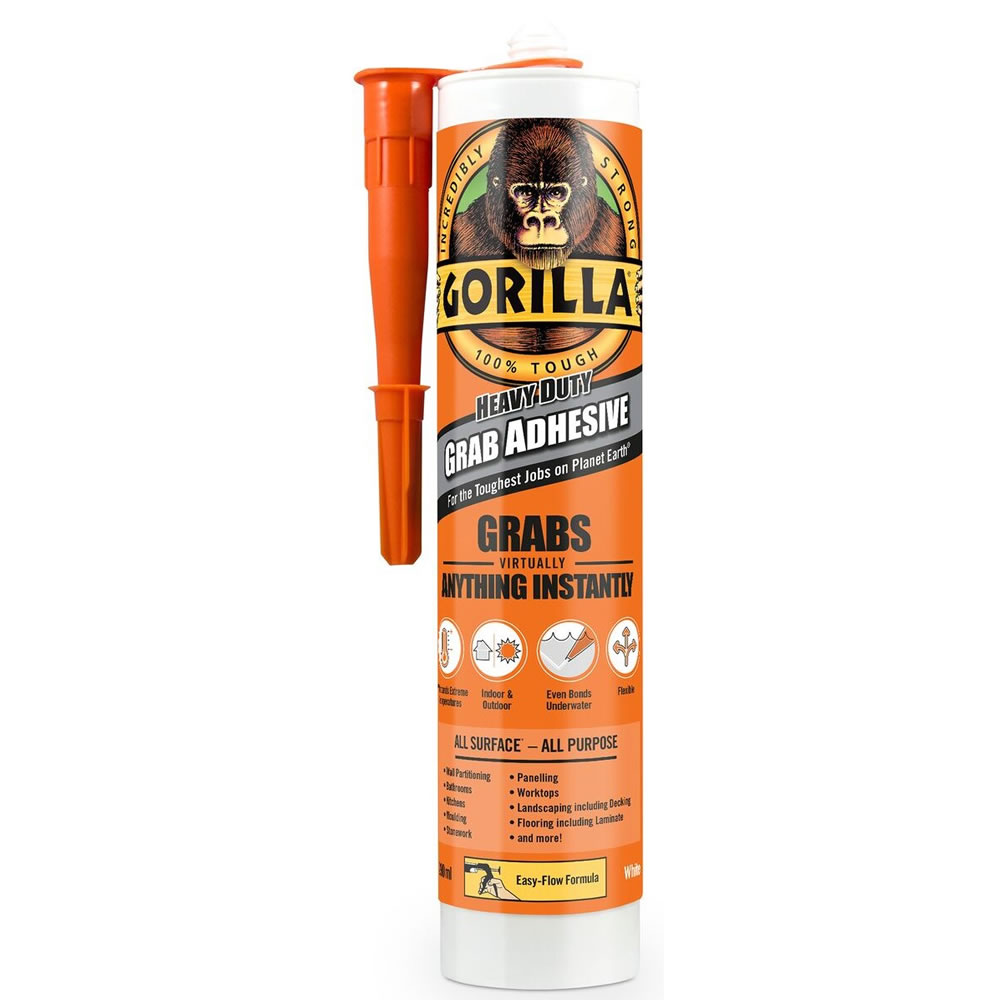 Gorilla Heavy Duty Grab Adhesive 290ml Image 1