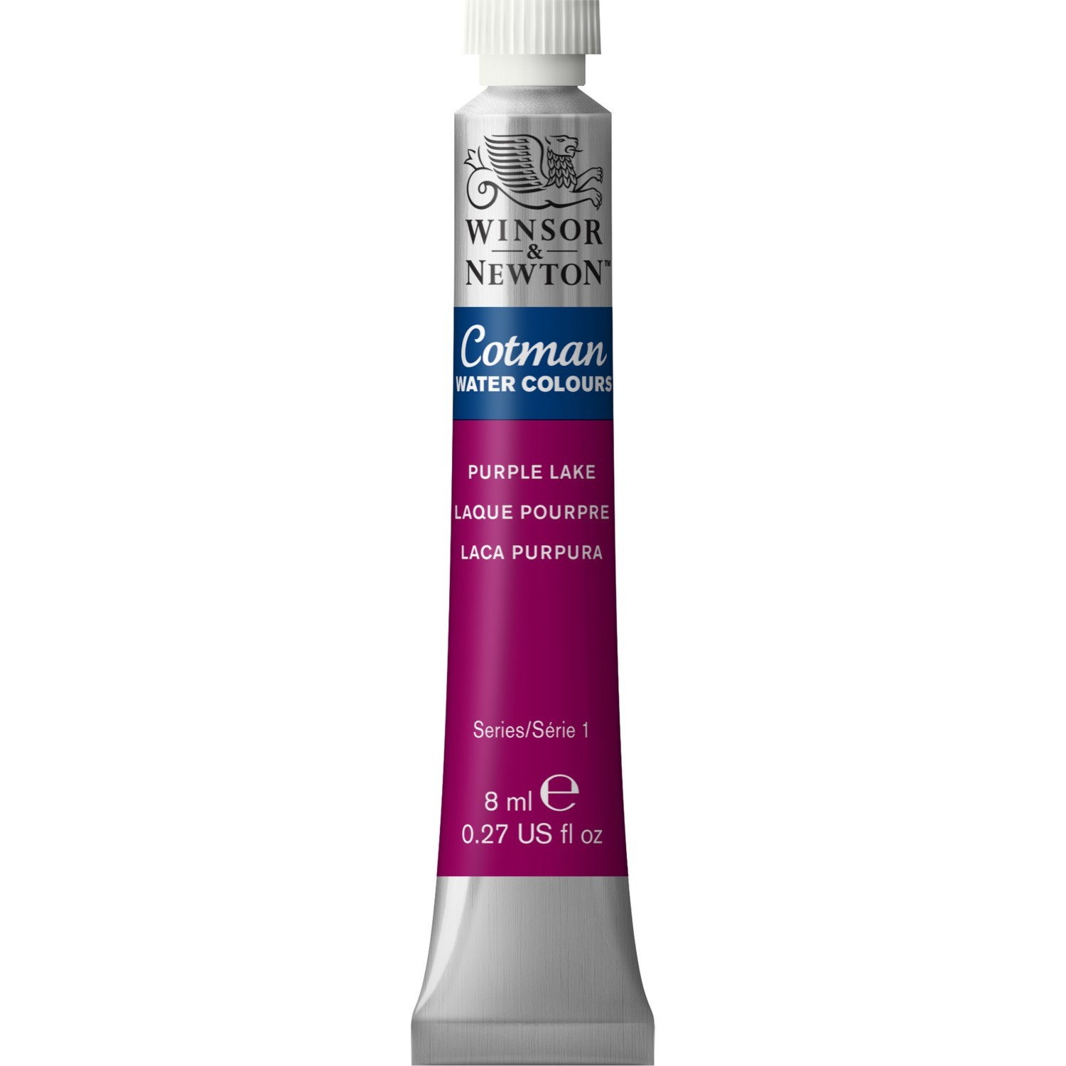 Winsor and Newton Cotman Watercolour Paint - Purple Lake Image 1