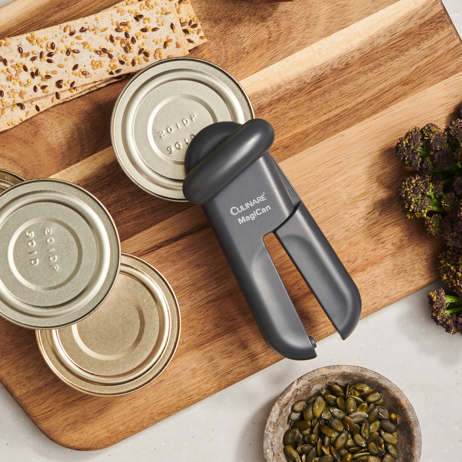 Culinare MagiCan Stainless Steel Can Opener Grey Image 8
