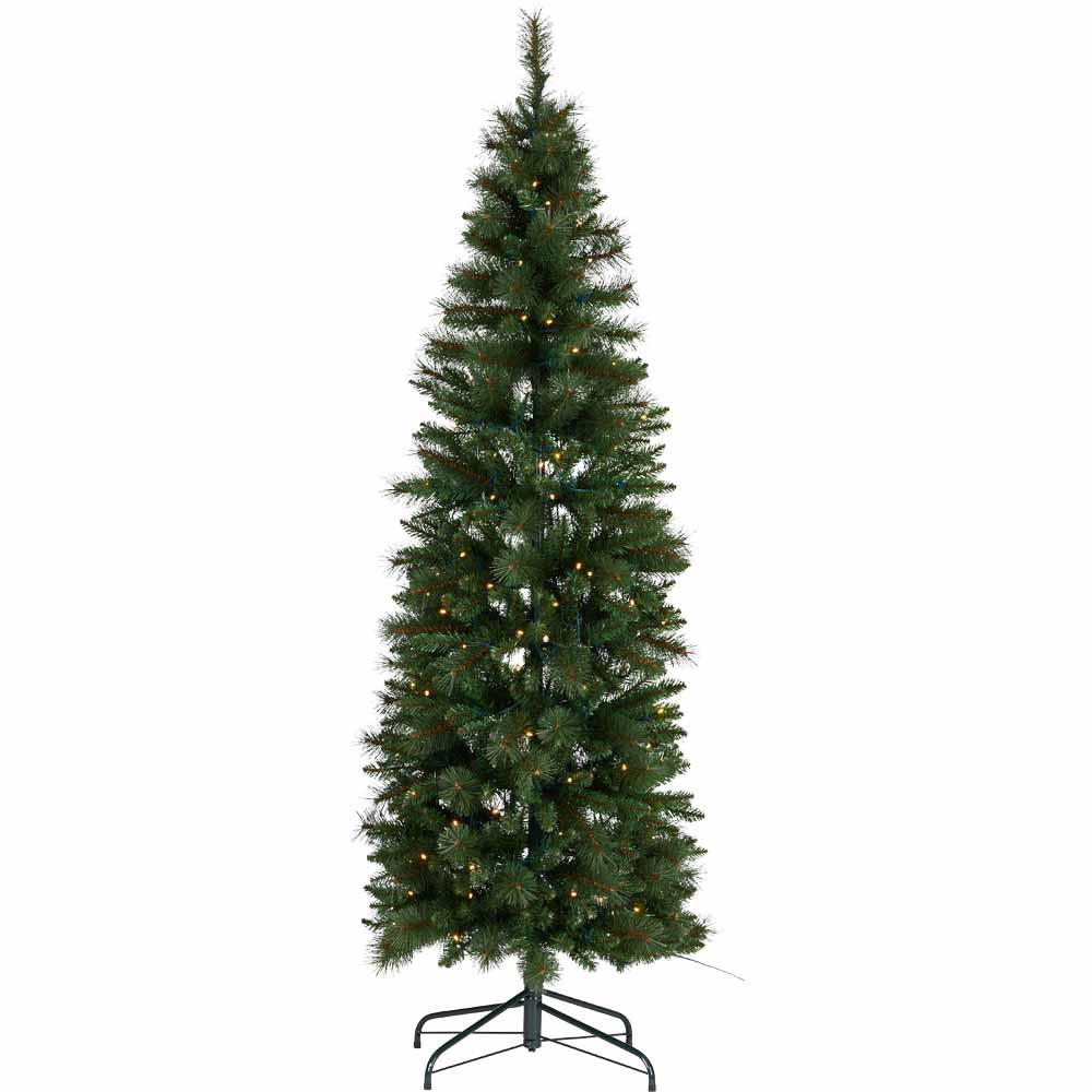 Wilko 6ft Pop Up Pre-Lit Christmas Tree Image 2