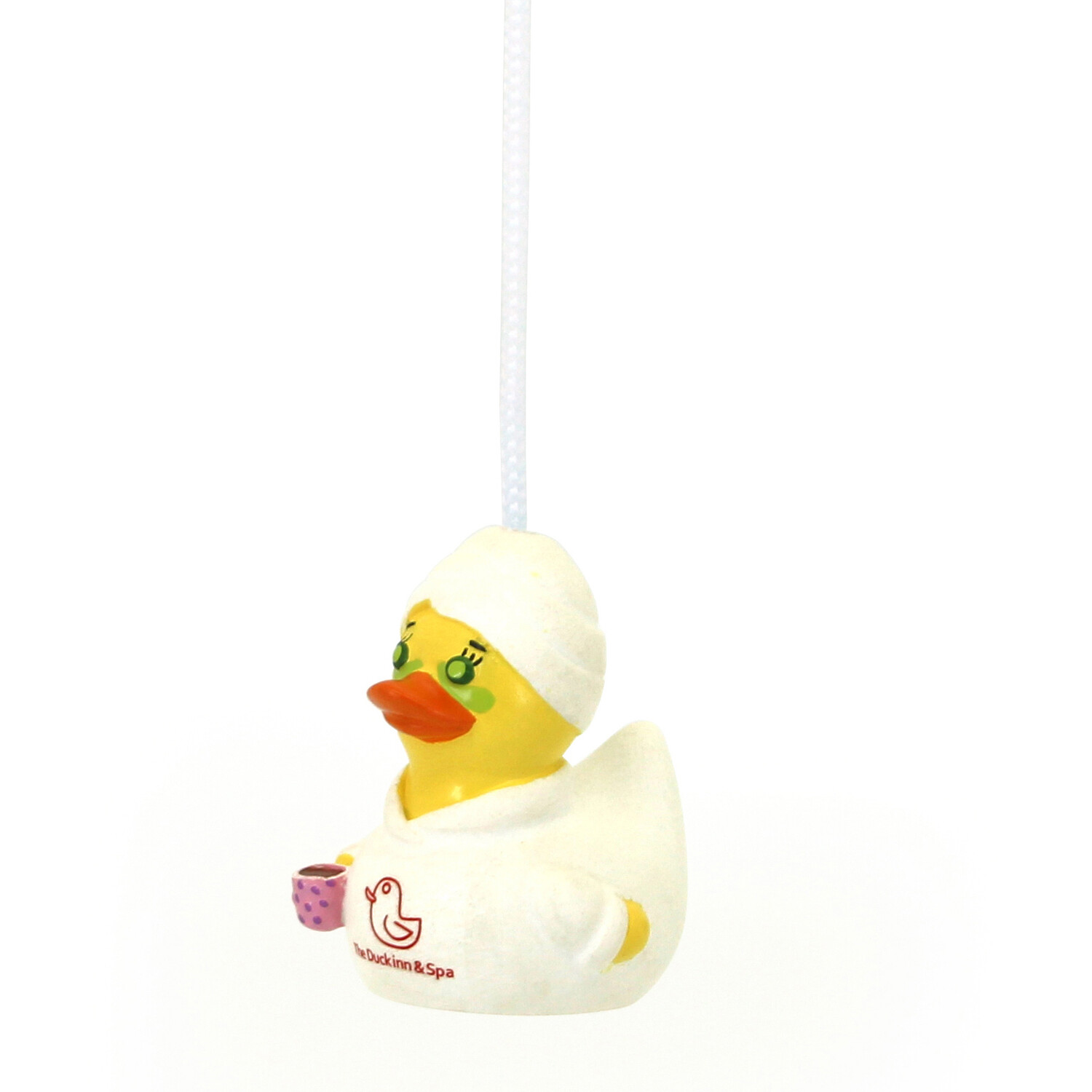 Spa Duck Light Pull White Image