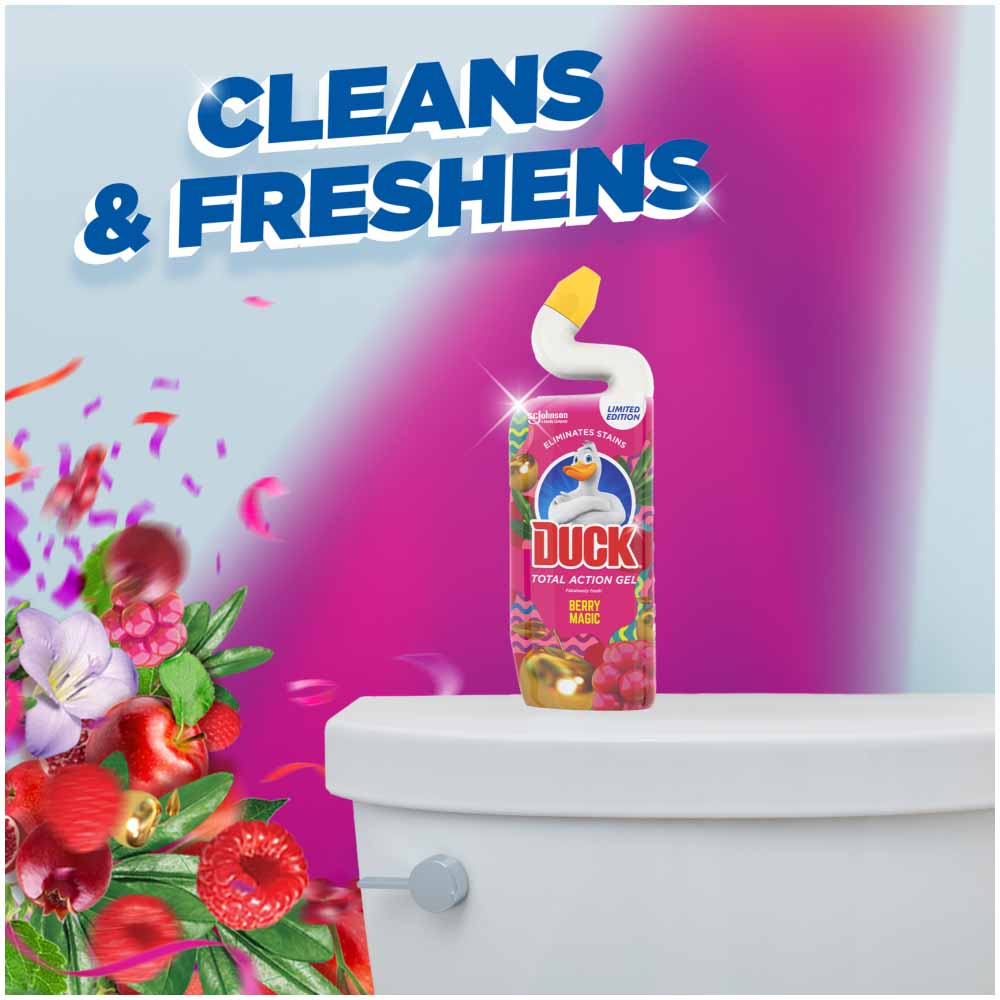 Duck Berry Magic Toilet Gel 750ml Wilko