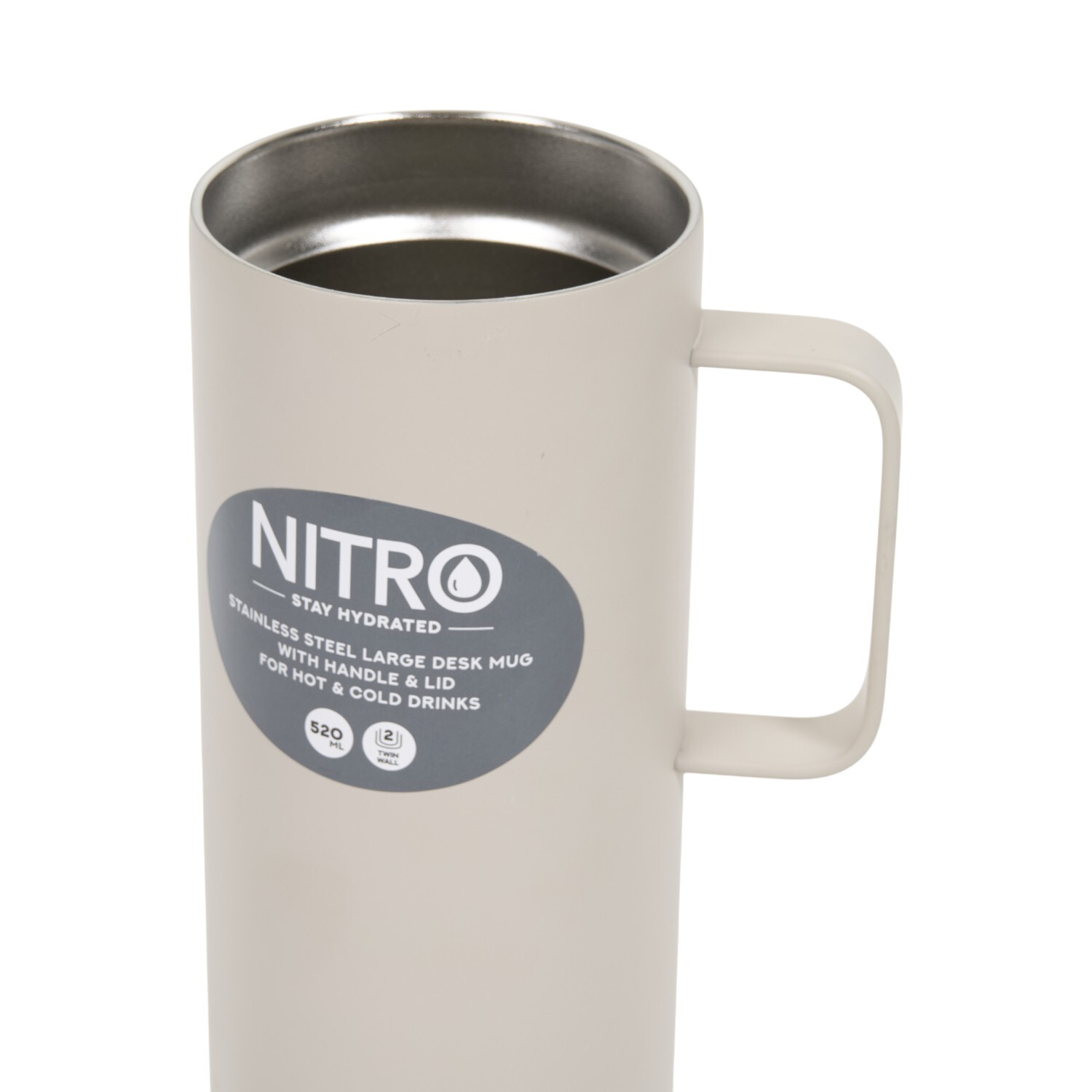 Nitro Stainless Steel Vacuum Desk Mug Image 9