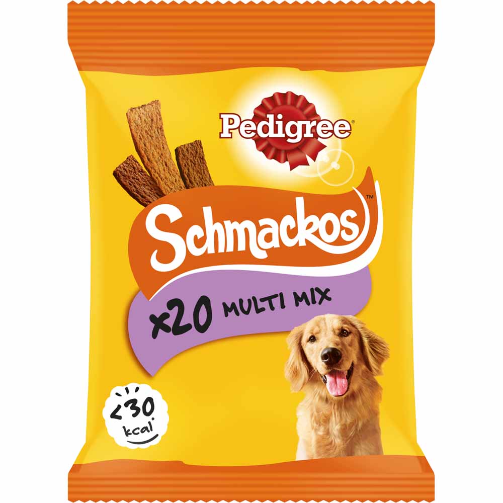 Pedigree Schmackos 20 pack Meat Variety Dog Treats Image 1
