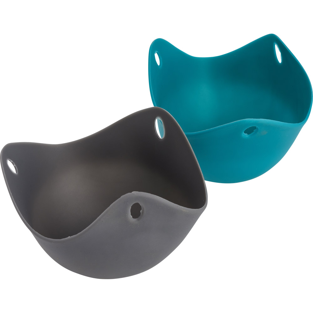 Wilko 2 Pack Silicone Egg Poacher Wilko