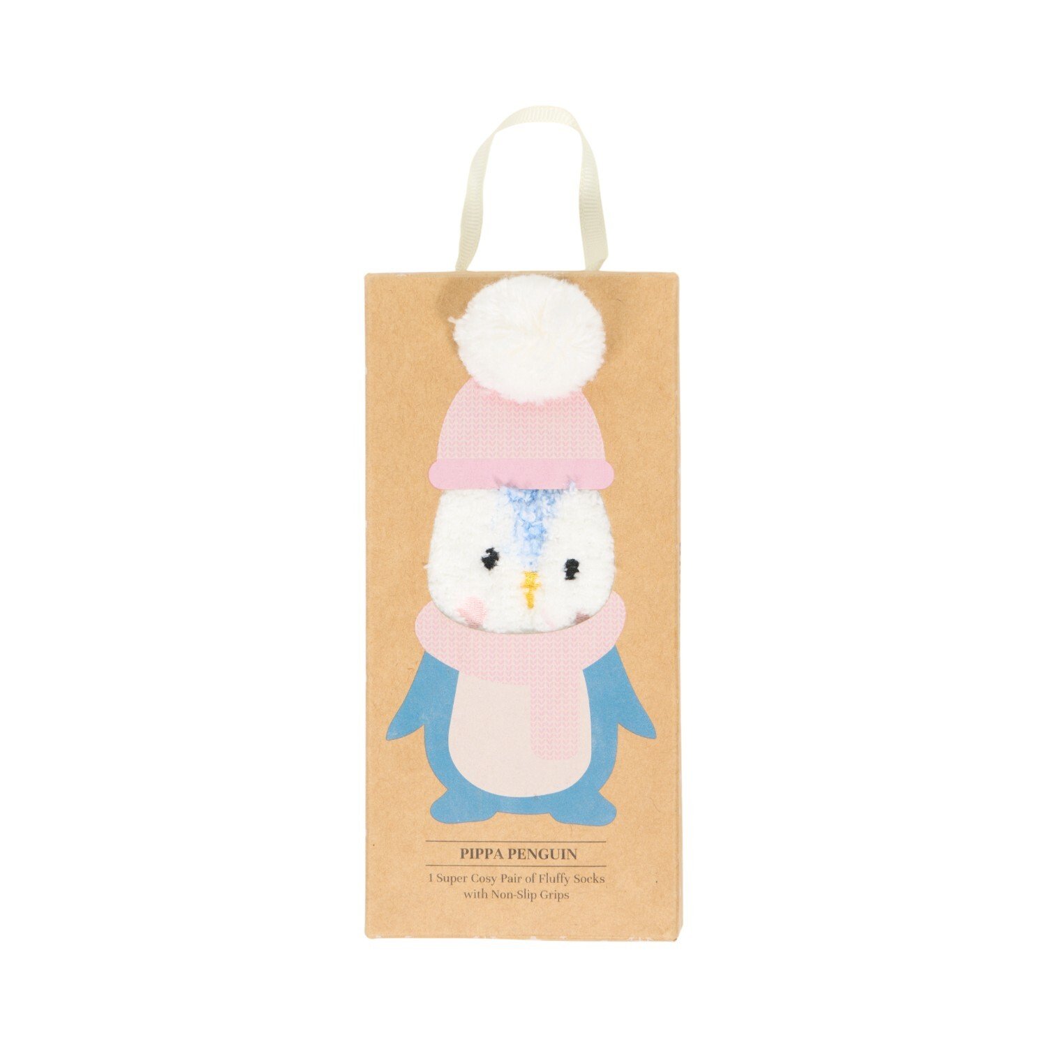 Cosy Winter Animal Fluffy Socks Image 4